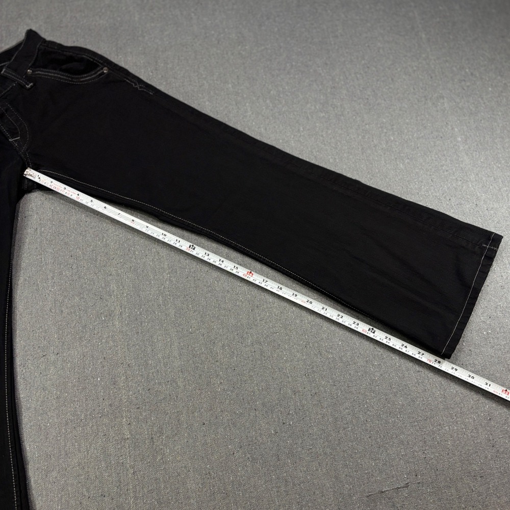 Lucky Brand Lil Maggie Black Jeans Womens 2/26 Y2K Vintage Made in USA - Picture 8 of 11